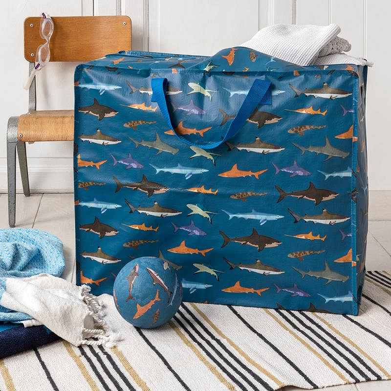 Rex London Sharks Jumbo Storage Bag 29629 lifestyle