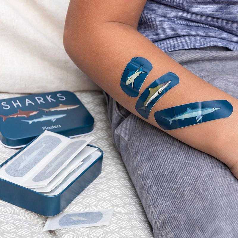 Rex London Sharks Plasters In A Tin 29643 lifestyle