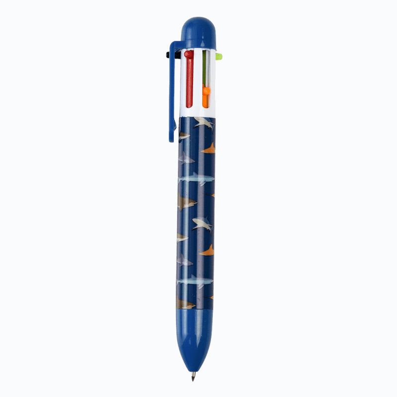 Rex London Sharks Six Colour Pen 29757 back