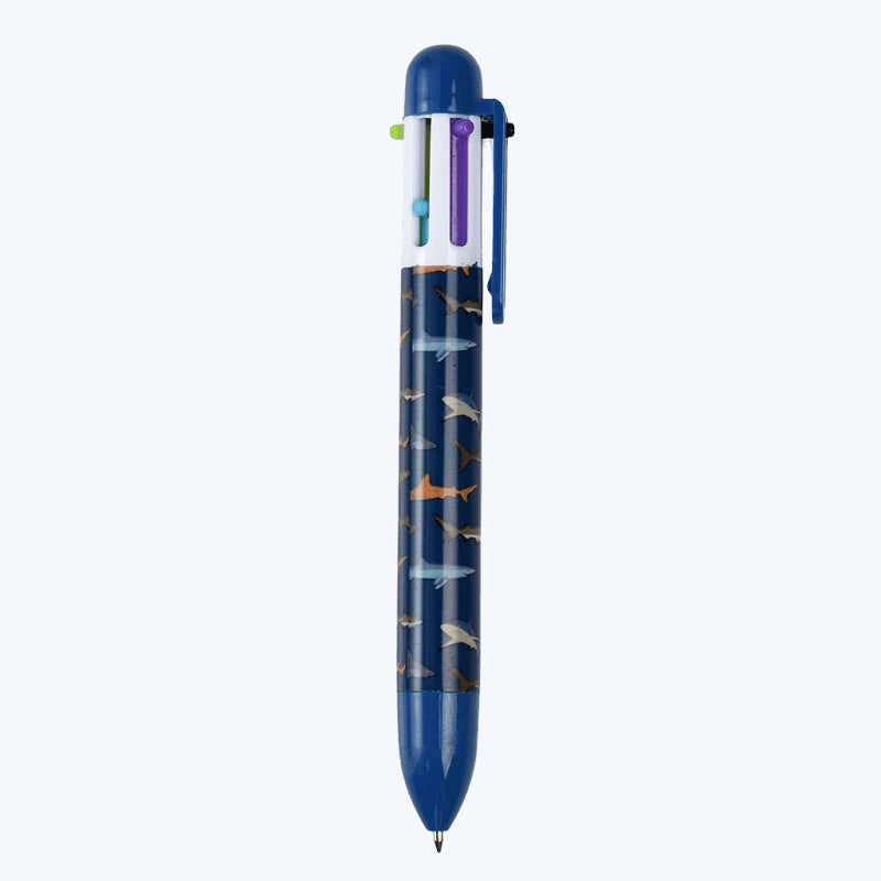 Rex London Sharks Six Colour Pen 29757 front