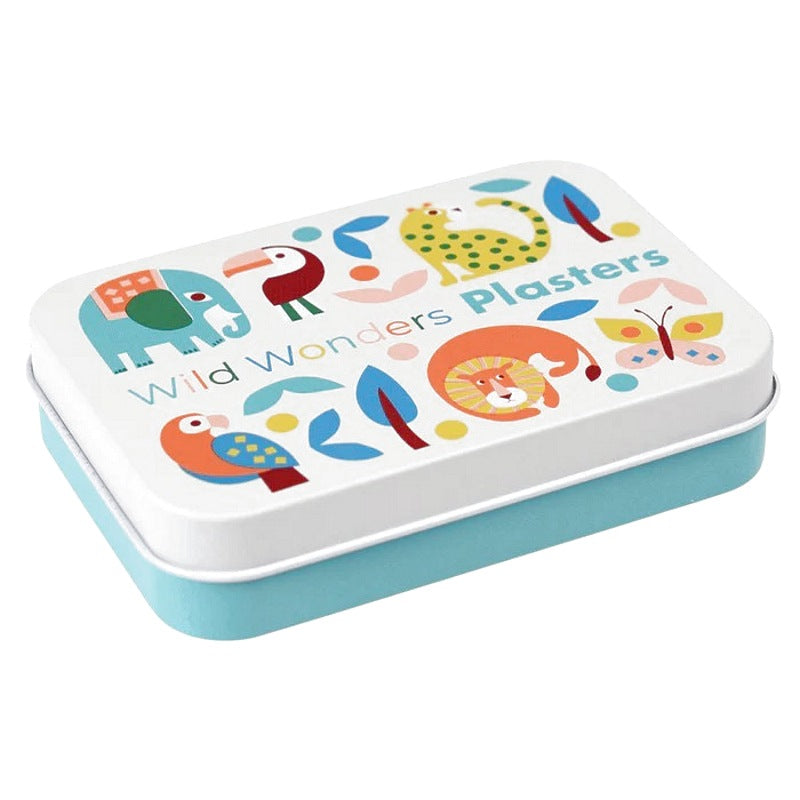Rex International Wild Wonders Plasters In A Tin 28930 front