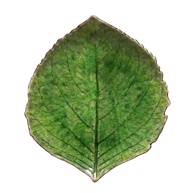 Riviera Tomate Hydrangea Leaf Plate 22cm 300041T main