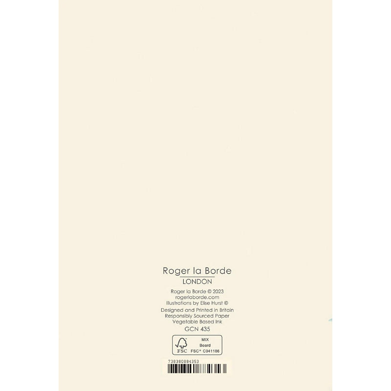 Roger La Borde All At Sea Card GCN435 back