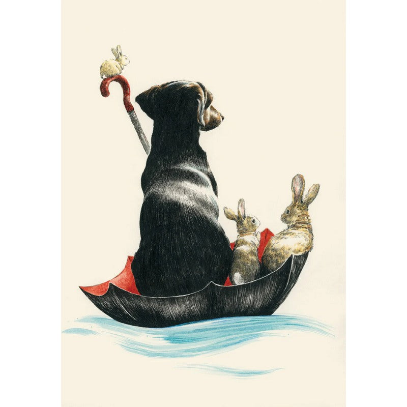 Roger La Borde All At Sea Card GCN435 front