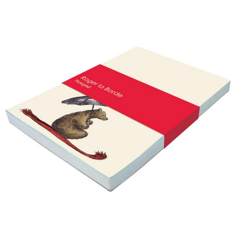 Roger La Borde Flying Bear A6 Tearoff Notepad NP006 side