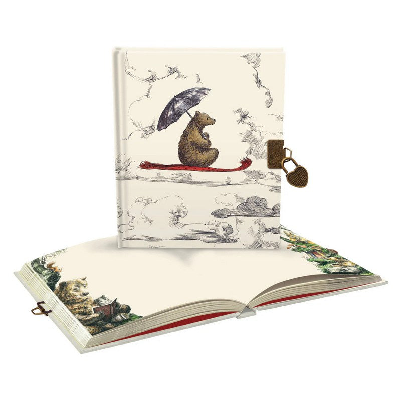 Roger La Borde Flying Bear Lockable Notebook ASD036 main