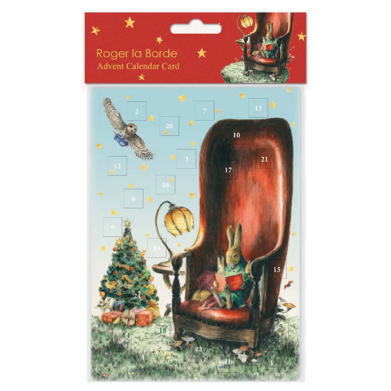 Roger La Borde Storytime Advent Calendar Greeting Card ACC097 front