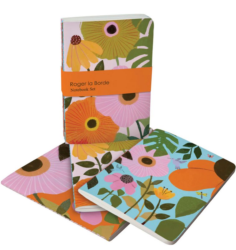 Roger La Borde Sunday Morning A6 Exercise Books Set of 3 A6E084S top