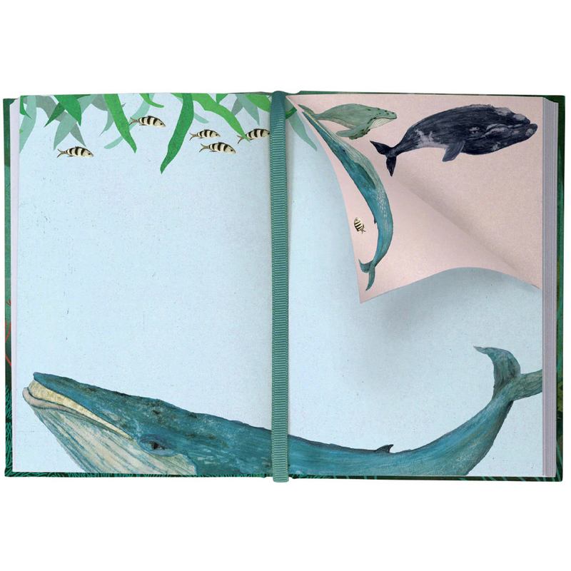 Roger La Borde Whale Song Illustrated Journal AS066 inside1