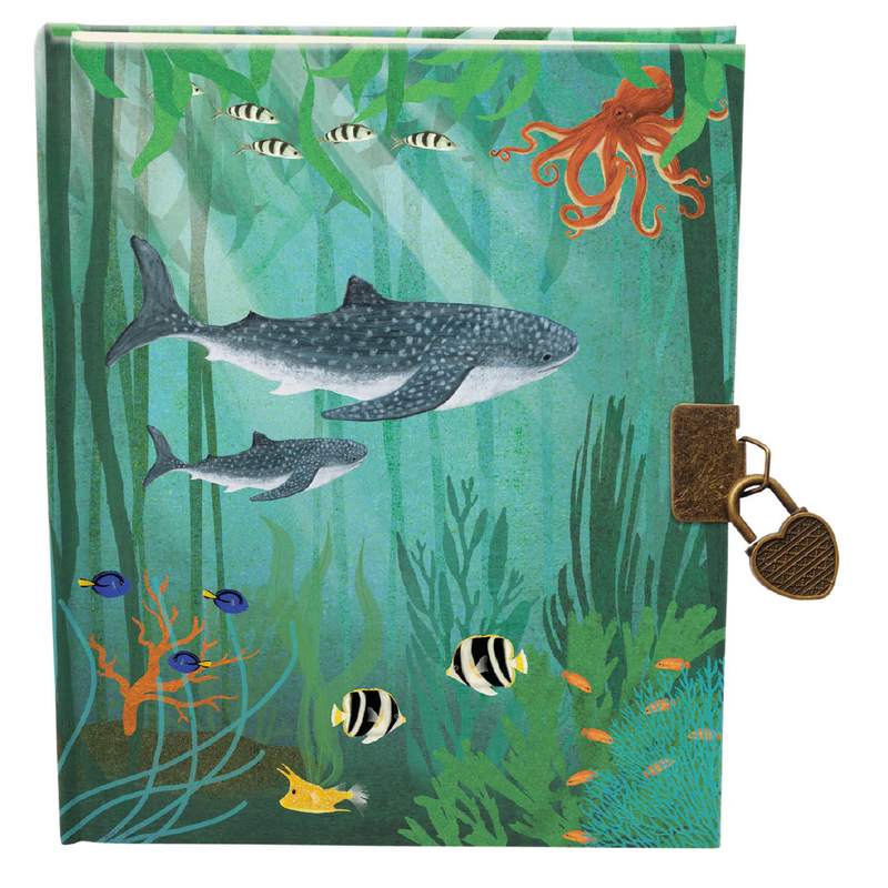 Roger La Borde Whale Song Lockable Notebook ASD031 front