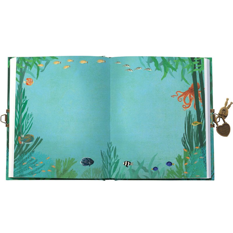 Roger La Borde Whale Song Lockable Notebook ASD031 open5