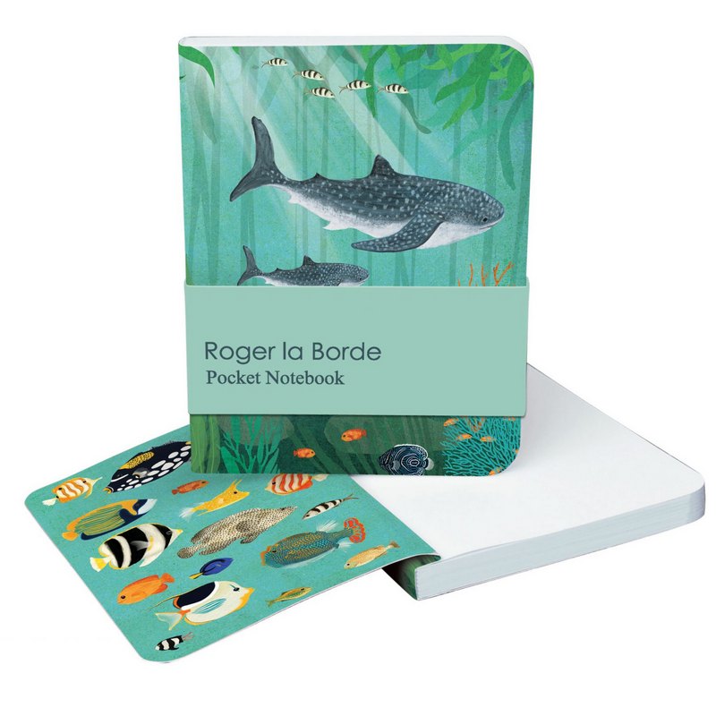 Roger La Borde Whale Song Pocket Notebook APB024 front and inside