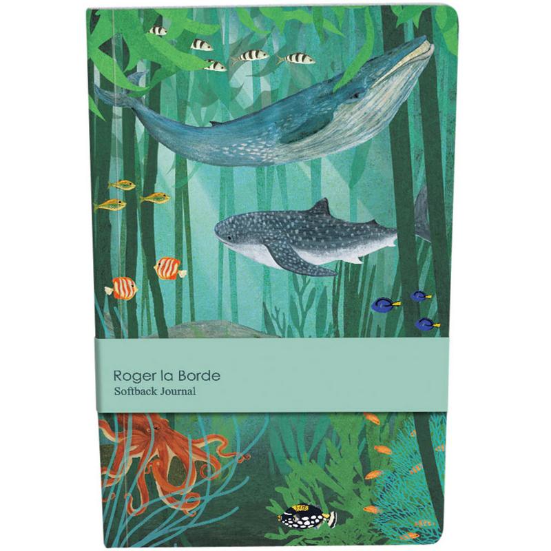 Roger La Borde Whale Song Softback Journal A5 AMB027 front