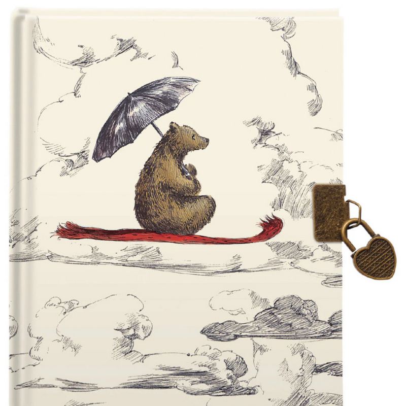 Roger La Borde Flying Bear Lockable Notebook ASD036 front