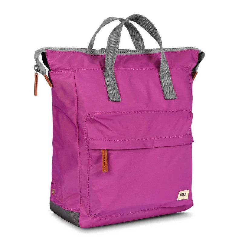 Roka Backpack Bantry B Medium Violet Recycled Nylon BANTBMRNVIO side