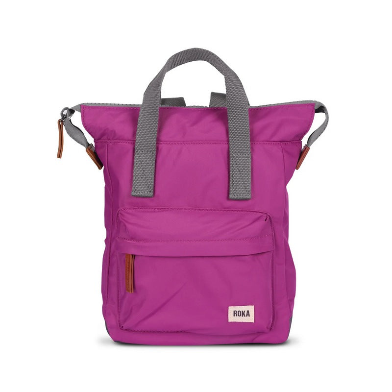 Roka Backpack Bantry B Small Violet Recycled Nylon BANTBSRNVIO front
