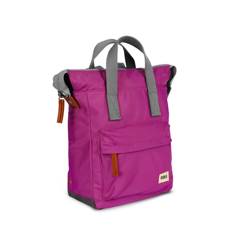 Roka Backpack Bantry B Small Violet Recycled Nylon BANTBSRNVIO side
