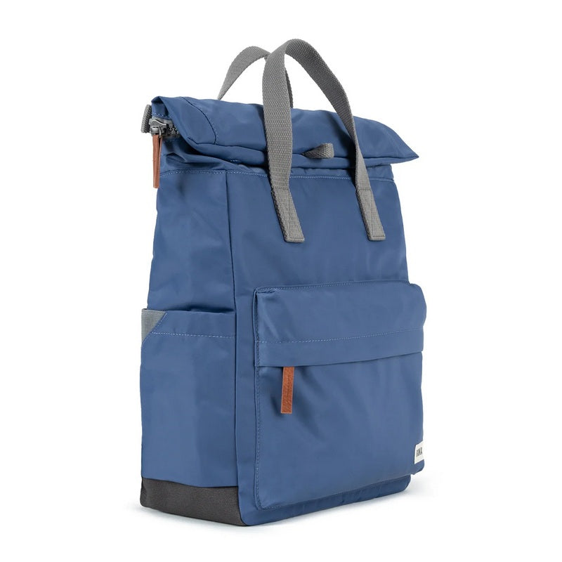 Roka Backpack Canfield B Medium Burnt Blue Recycled Nylon CANFBMRNBBL side