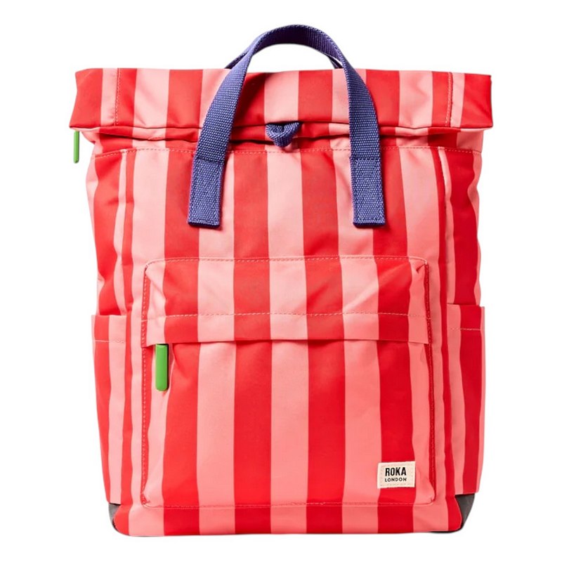 Roka Backpack Canfield B Sustainable Medium Circus Print front
