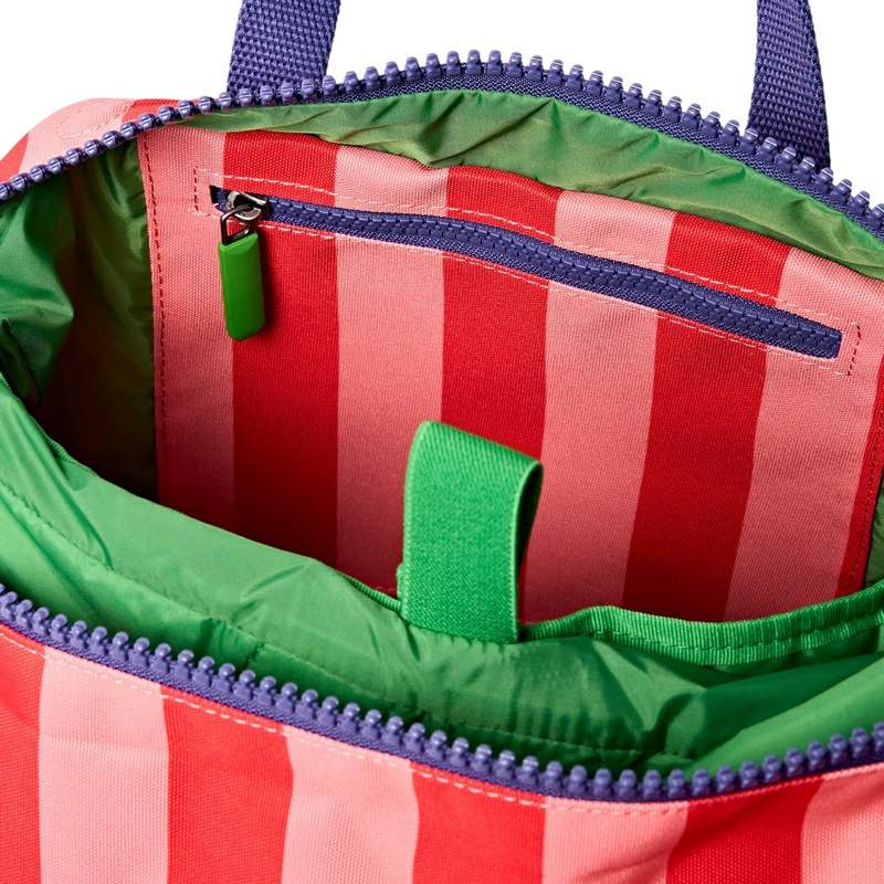 Roka Backpack Canfield B Sustainable Medium Circus Print inside