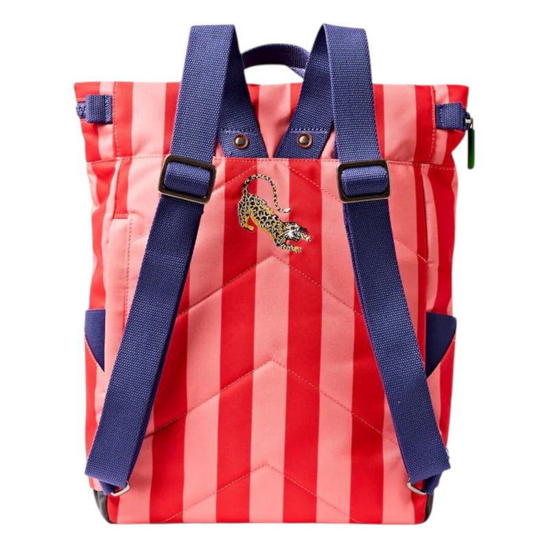 Roka Backpack Canfield B Sustainable Medium Circus Print rear