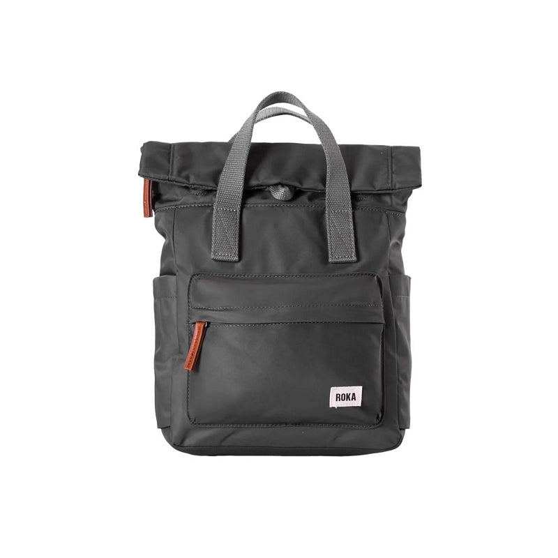 Roka Backpack Canfield B Sustainable Small Graphite front