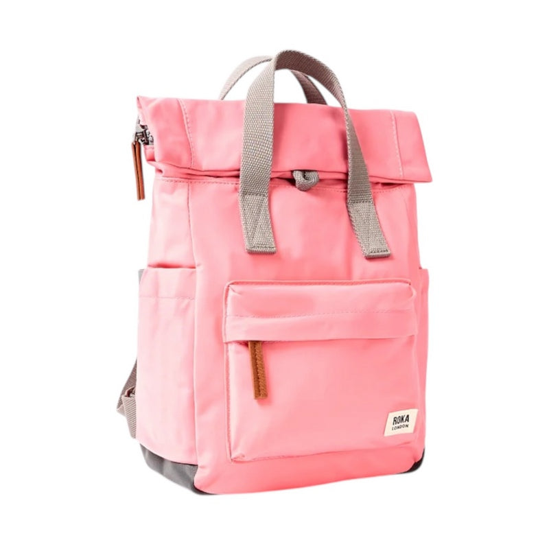 Roka Backpack Canfield B Sustainable Small Pink Lemonade side