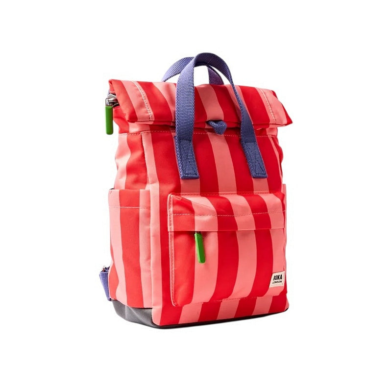 Roka Backpacks Canfield B Sustainable Small Circus Print side