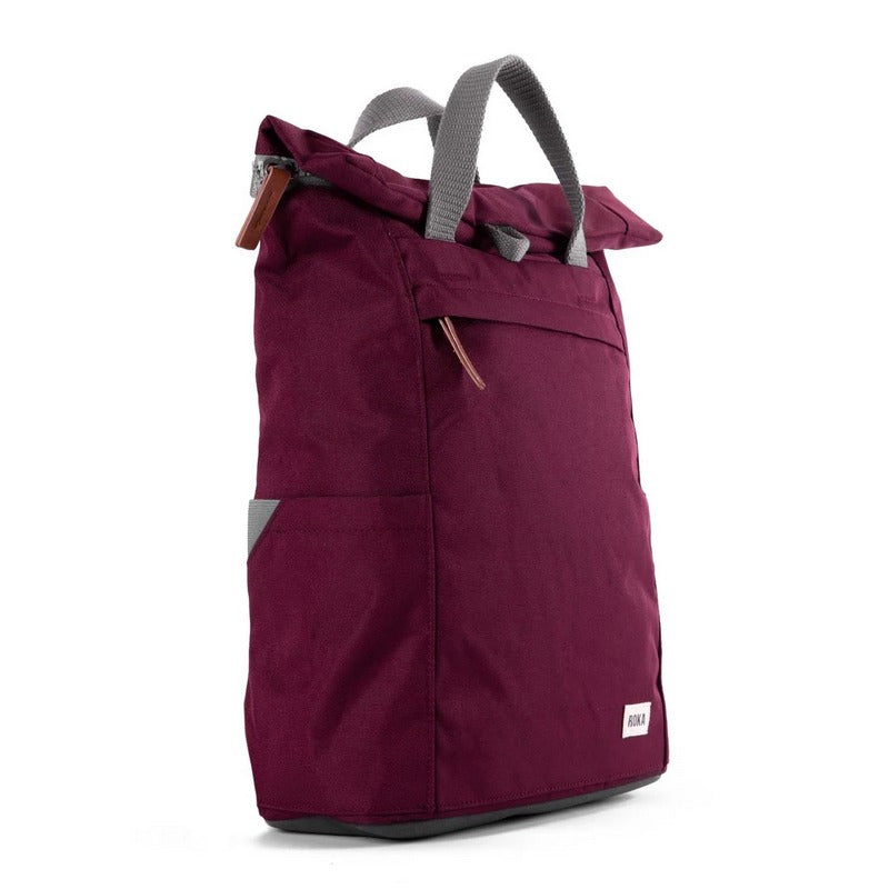 Roka Backpacks Finchley A Sustainable Medium Sienna FINCAMRSIE side