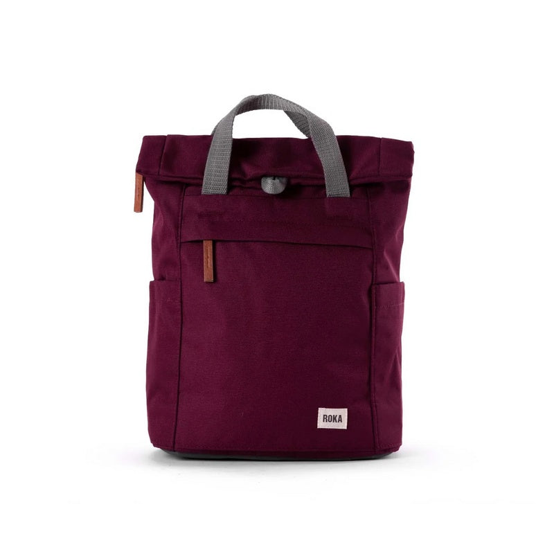 Roka Backpacks Finchley A Sustainable Small Sienna FINCASRSIE front