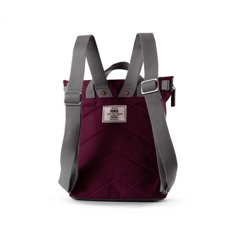 Roka Backpacks Finchley A Sustainable Small Sienna FINCASRSIE back