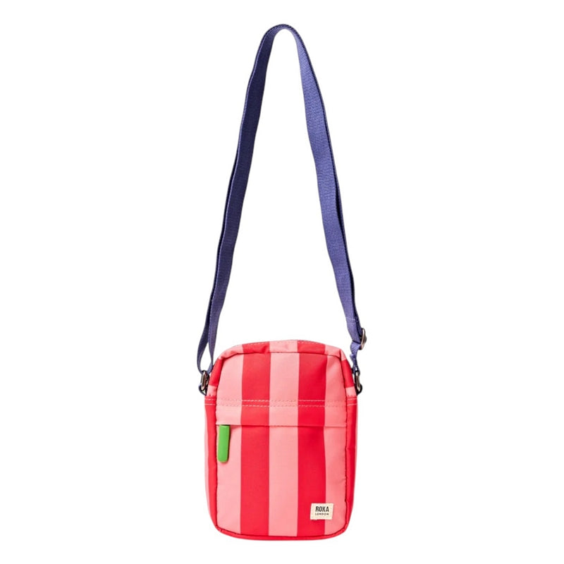 Roka Bond Recycled Canvas Cross-body Bag Circus Print front