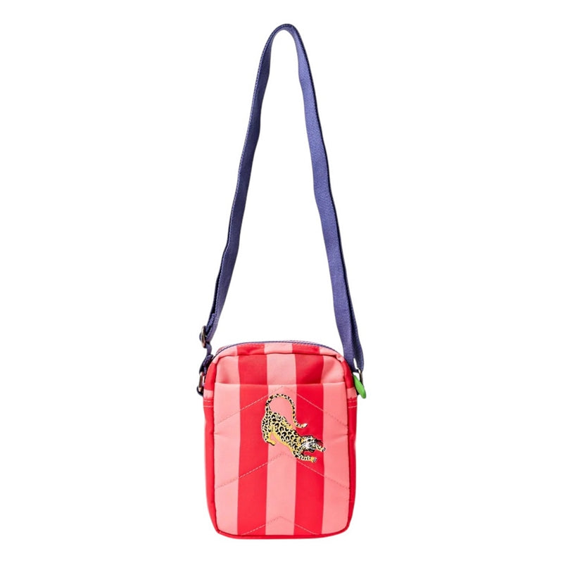 Roka Bond Recycled Canvas Cross-body Bag Circus Print rear