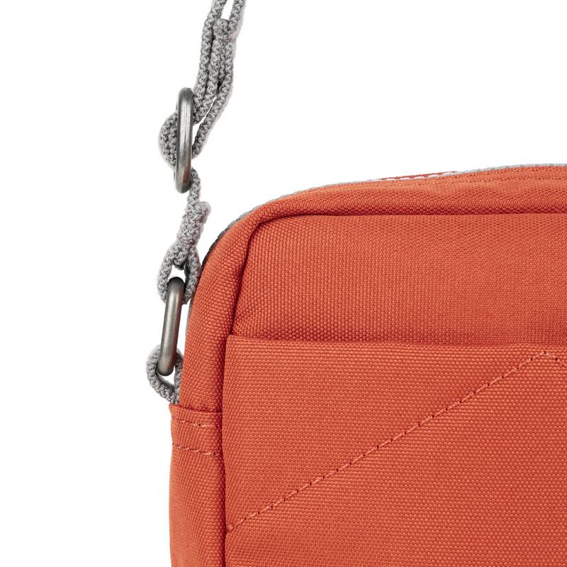 Roka  Bond Recycled Canvas Cross-body Bag Rooibos BONDRCROO detail