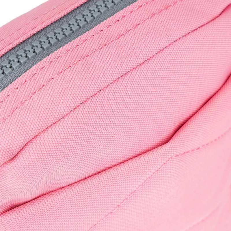 Roka Bond Recycled Canvas Cross-body Bag Rose zip