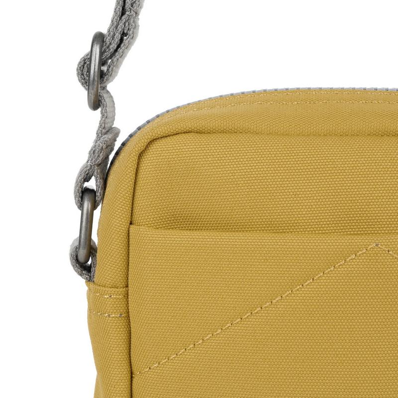 Roka Bond Recycled Canvas Cross-body Bag in Flax BONDRCFLA detail