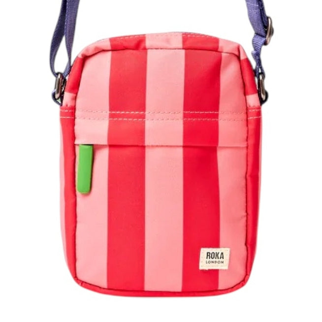 Roka Bond Recycled Canvas Cross-body Bag Circus front