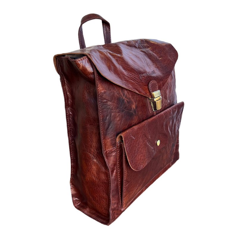 Rowallan Rucksack Rowallan Of Scotland Bronco Cognac Large Tapered Backpack