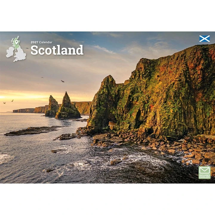 Scotland A4 Calendar 2027 front