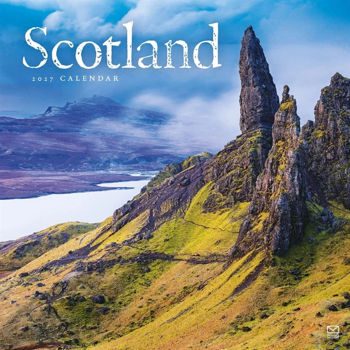 Scotland Square Wall Calendar 2027 front