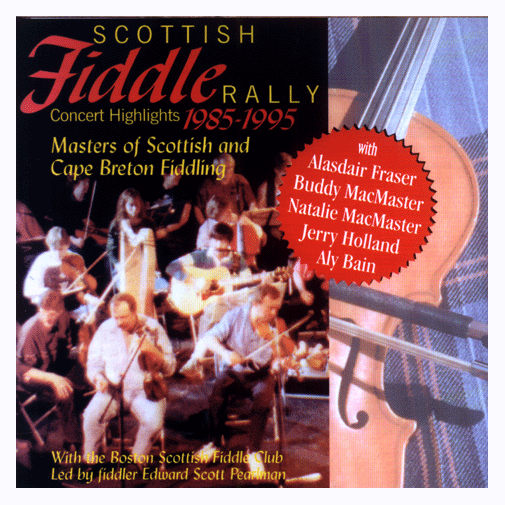 Scottish Fiddle Rally (Concert Highlights 1985-1995) CDTRAX154 front