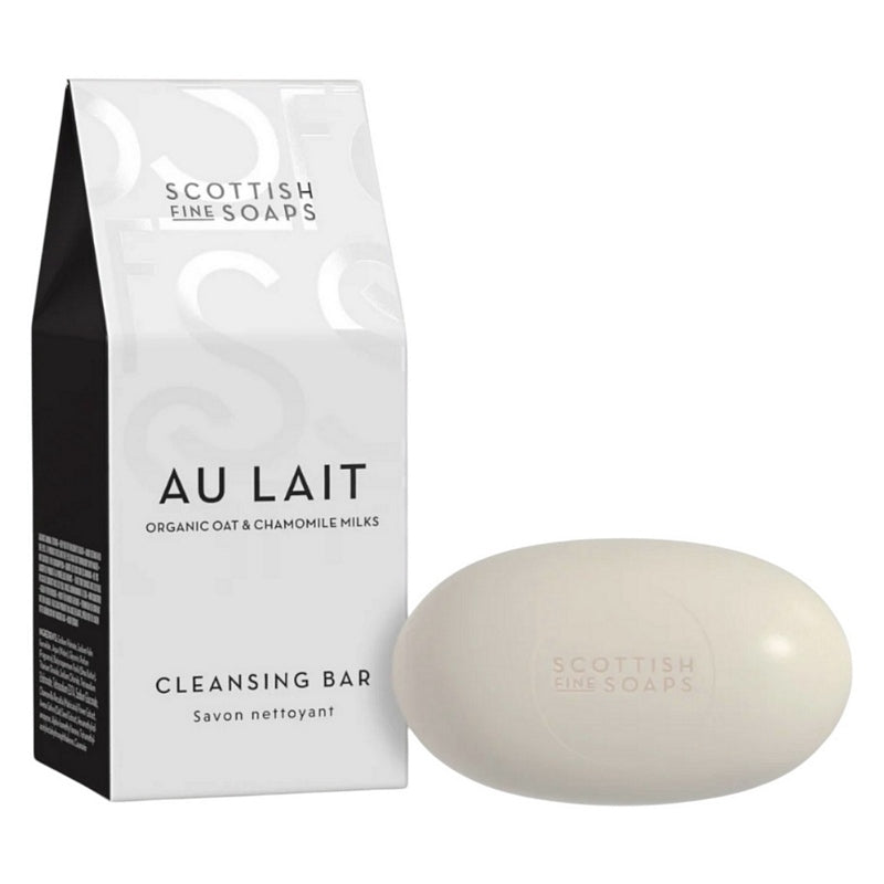 Scottish Fine Soaps Au Lait Cleansing Soap Bar 100g main