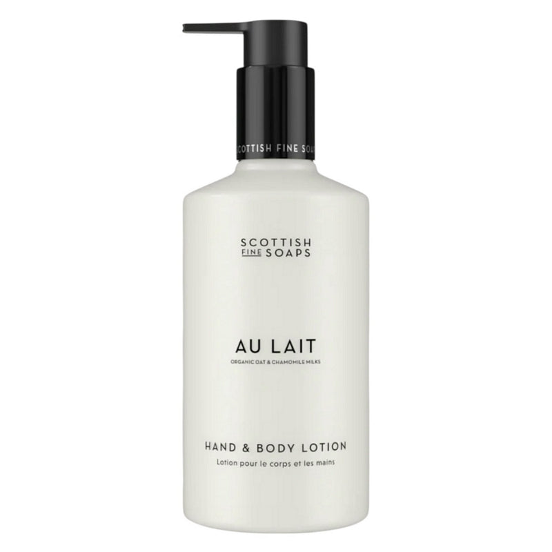 Scottish Fine Soaps Au Lait Hand & Body Lotion front
