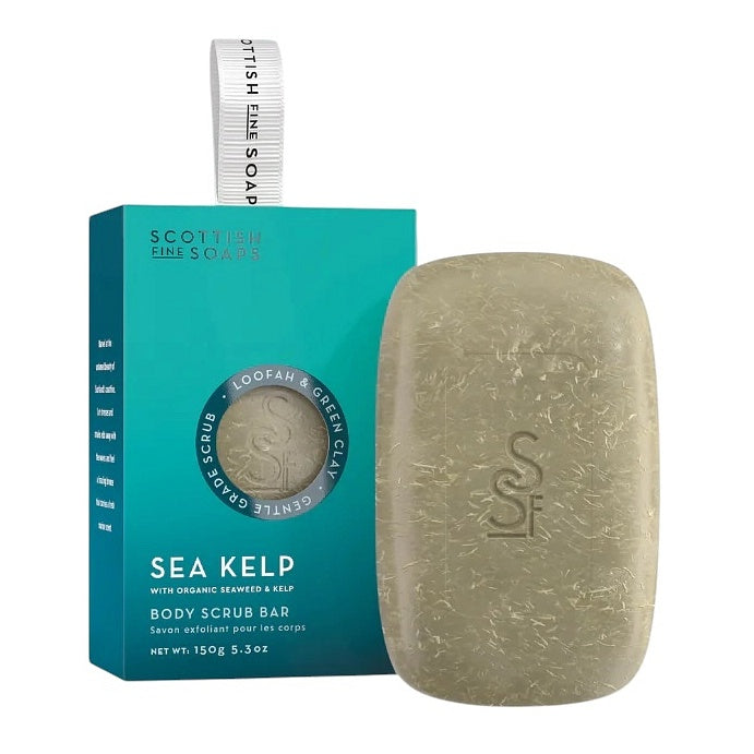 Scottish Fine Soaps Sea Kelp Exfoliating Body Scrub Bar main