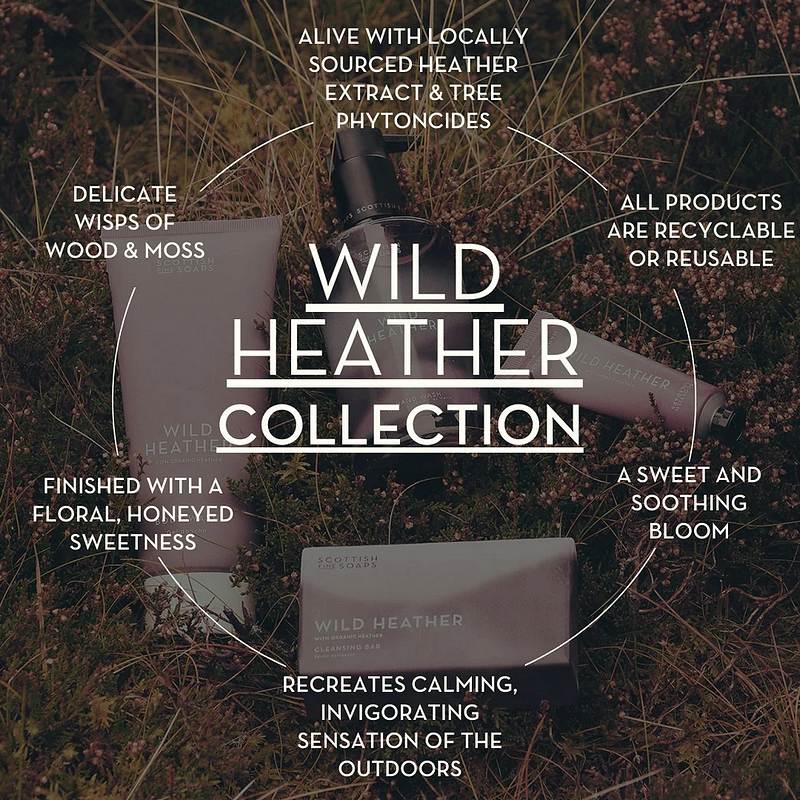 Scottish Fine Soaps Wild Heather Hand Wash Refill S41111 poster-style