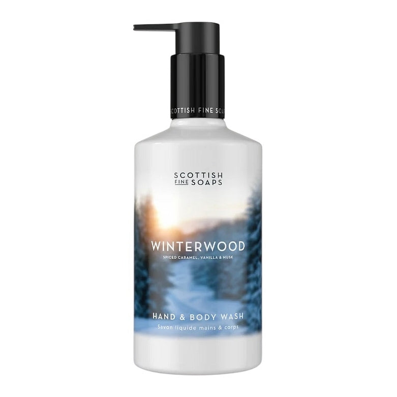 Scottish Fine Soaps Winterwood Hand & Body Wash 300ml front