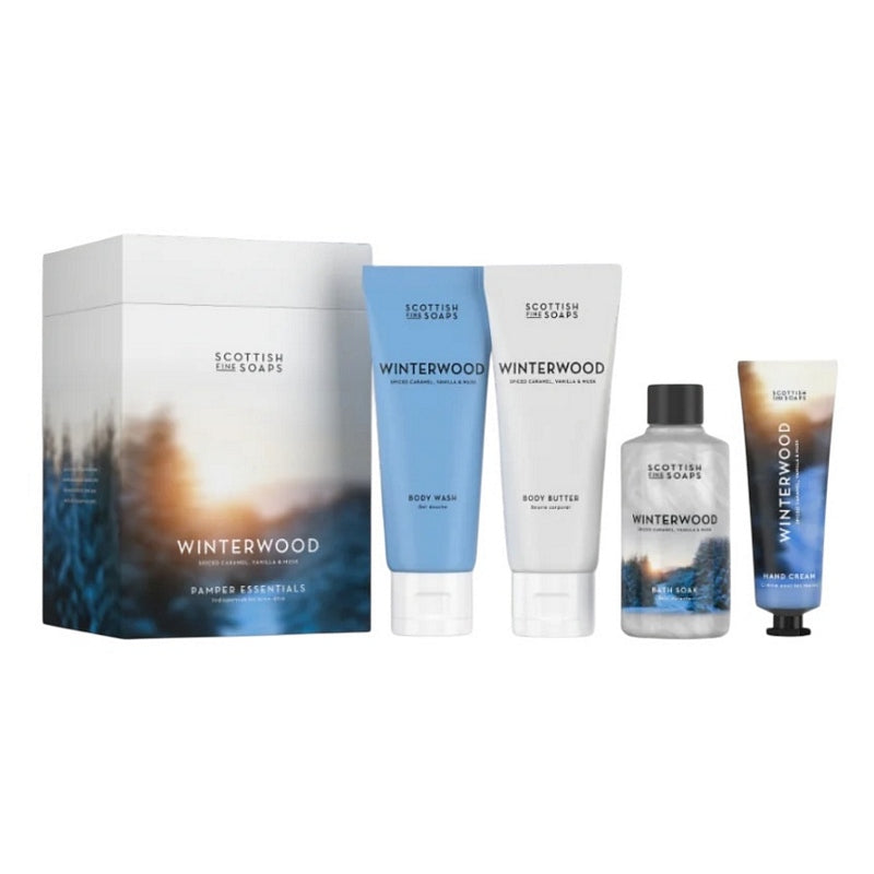 Scottish Fine Soaps Winterwood Pamper Essentials Gift Box