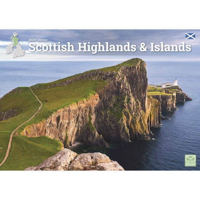 Scottish Highlands & Islands A4 Calendar 2025 front