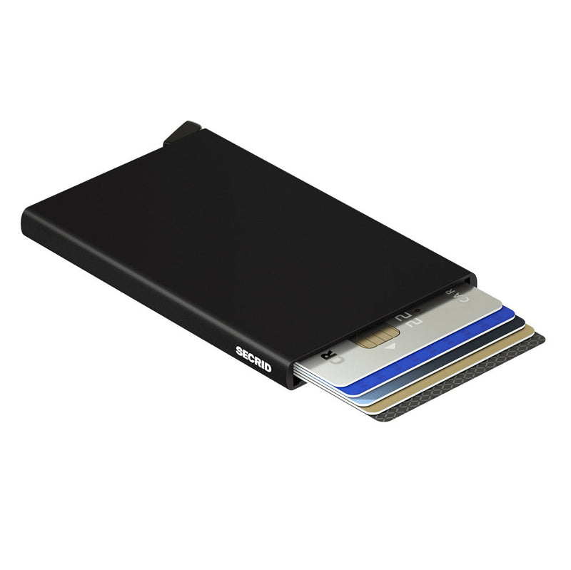 Secrid RFID Cardholder Black with cards