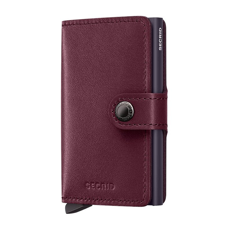 Secrid RFID Mini Wallet Original Cranberry front